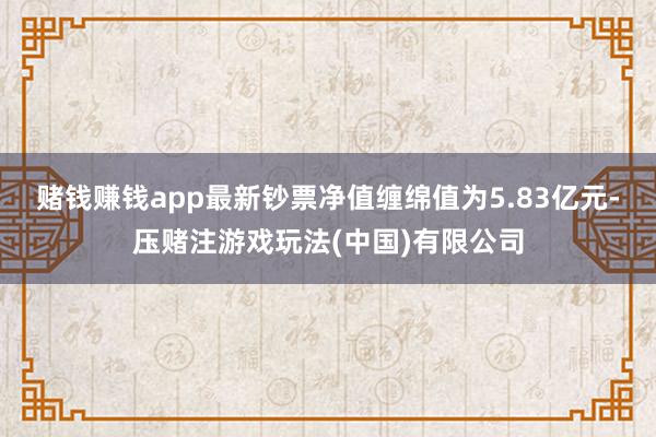 赌钱赚钱app最新钞票净值缠绵值为5.83亿元-压赌注游戏玩法(中国)有限公司