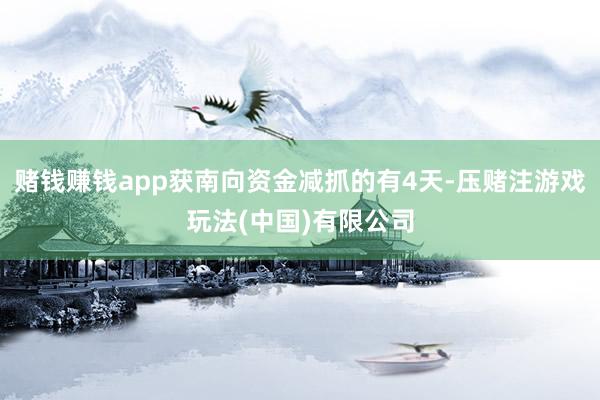 赌钱赚钱app获南向资金减抓的有4天-压赌注游戏玩法(中国)有限公司